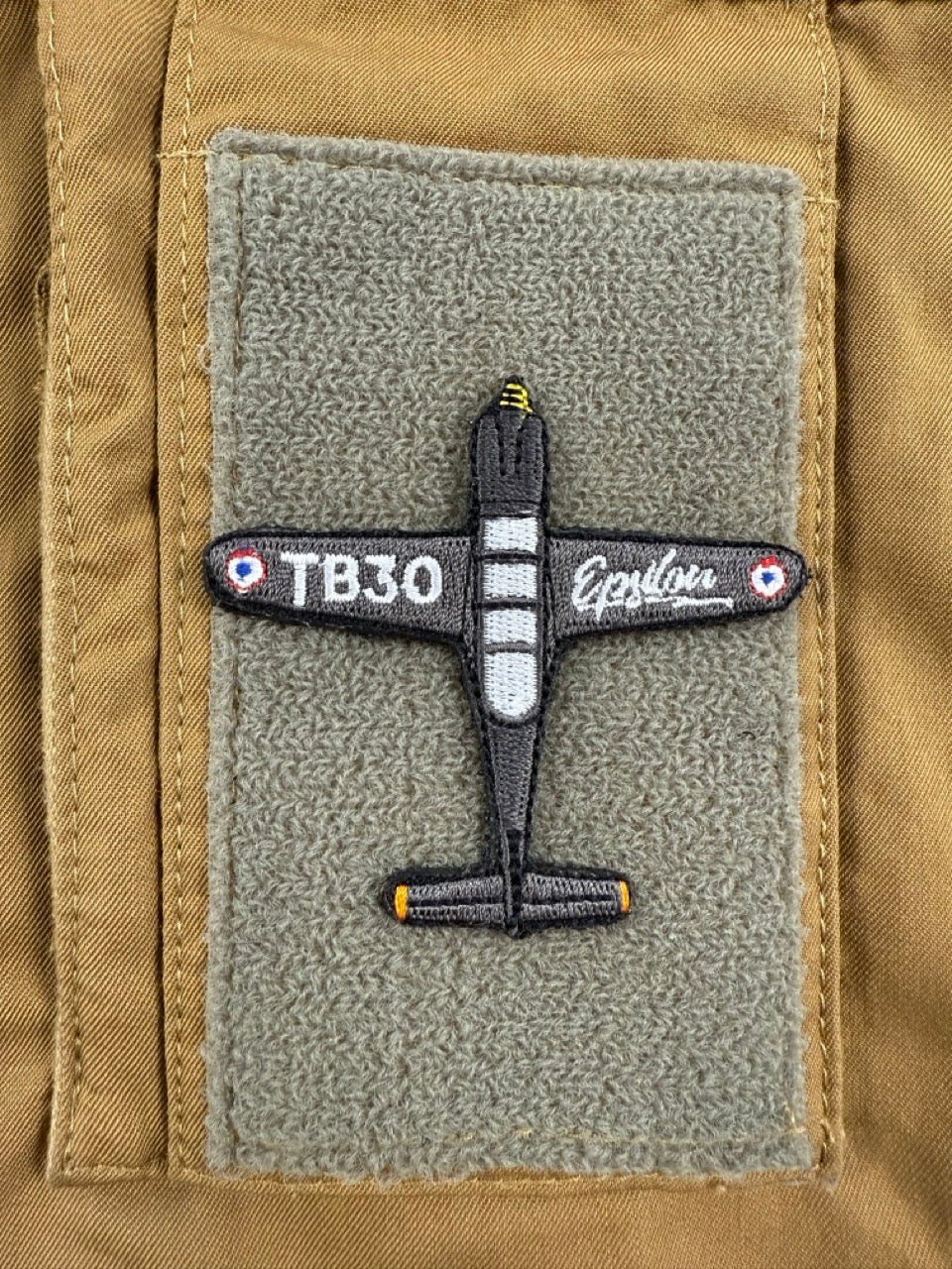 Patch TB30 Epsilon brodé